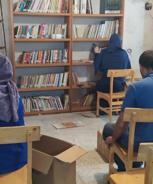 اجرای پروژه جدید «پرنده کتابخوان»: آماده‌سازی مکان در محله کوزه‌گری